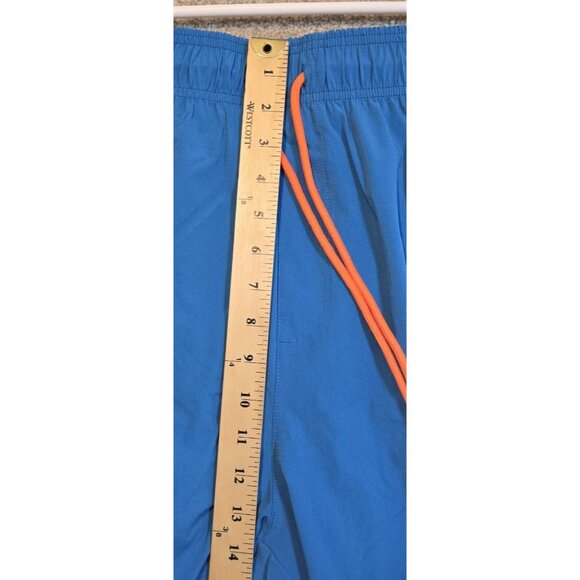 Hodo Sports Swim Trunks Pockets Lined Drawstring Blue Big & Tall Men's 3XL New - Picture 3 of 11